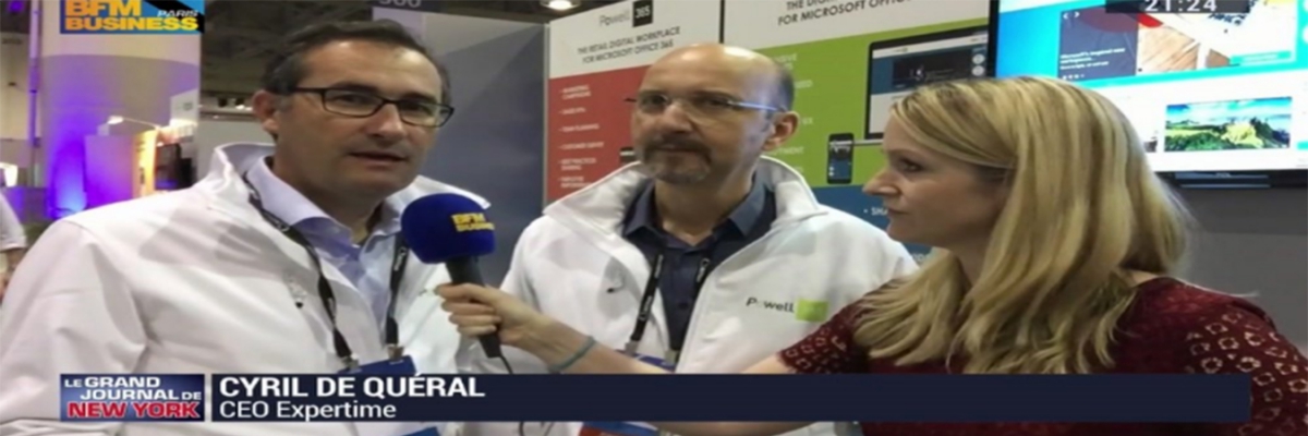 Premier passage à la télévision pour l’équipe Powell 365