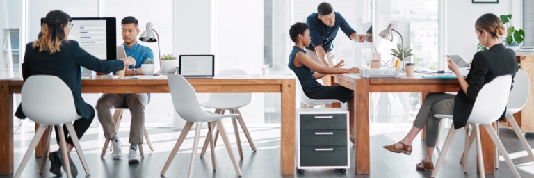 Flex Desk, the new widget for hot desking