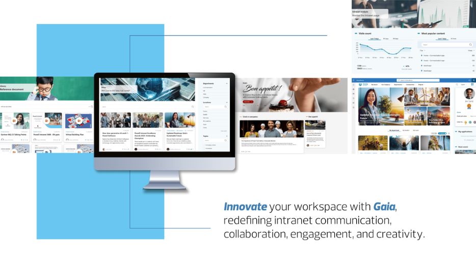 Look & Feel gaia intranet