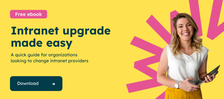 Intranet Upgrade Made Easy