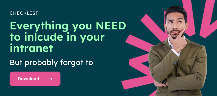 EN - CTA - Template : Intranet requirements