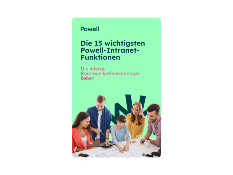 Powell für Unternehmenskommunikation: 15 Funktionen, die begeistern