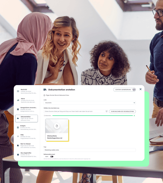 Eine standardisierte und strukturierte Informationsarchitektur