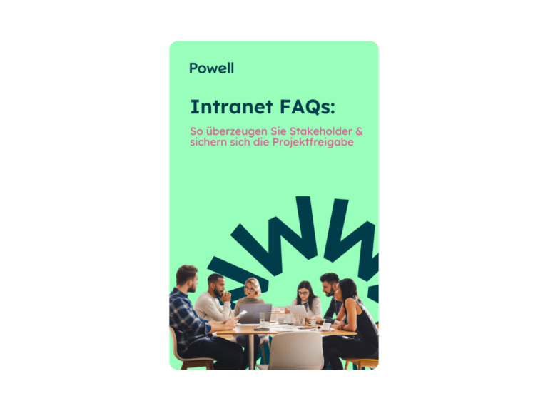 Intranet FAQs: So überzeugen Sie Stakeholder & sichern sich die Projektfreigabe