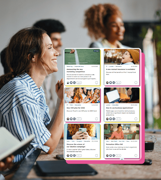 user dashboard knowledge management intranet