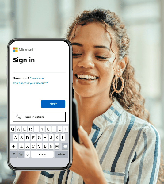 Microsoft 365 login mobile app