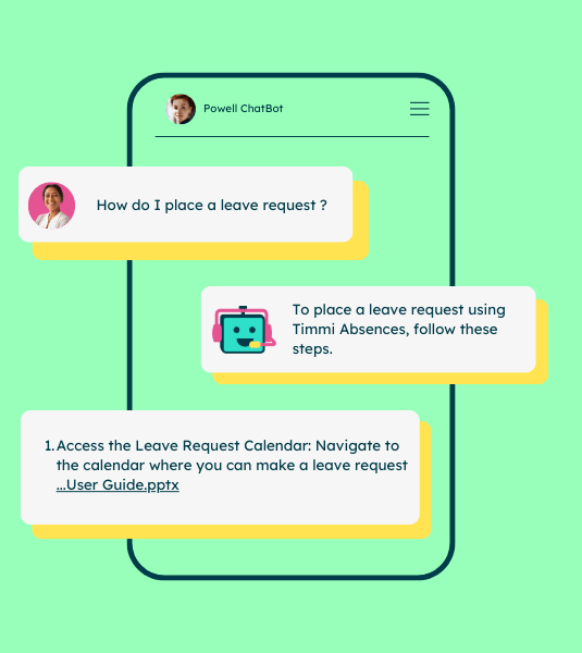 intranet ai chatbot help conversation
