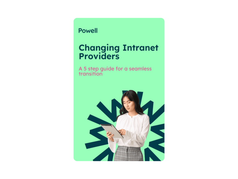 Changing intranet providers: A 5-Step guide for a seamless transition
