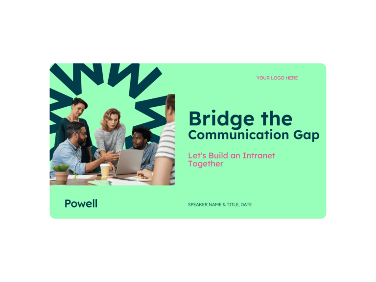 You’ve got the conviction, we’ve got the presentation