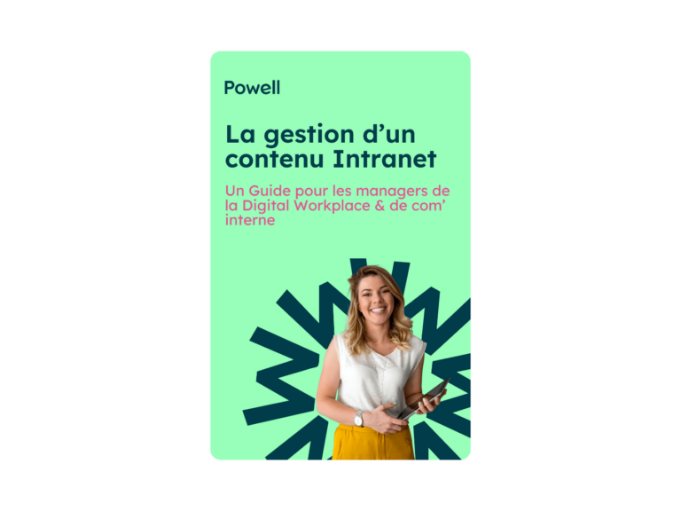 Pour alimenter votre stratégie de contenus intranet : demandez le guide !