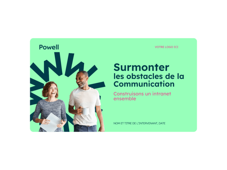 Vous avez la conviction, nous avons la présentation