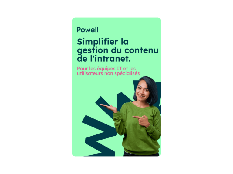 Simplifier la gestion du contenu Intranet pour les équipes IT et utilisateurs non technique