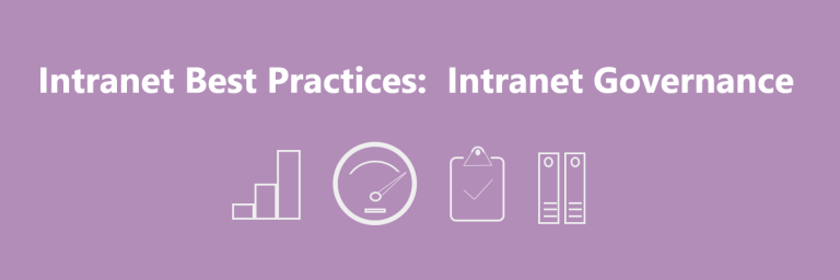 Intranet Best Practices: Governance