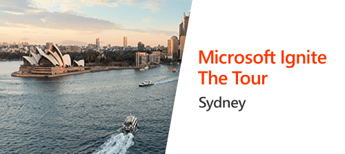 MS Ignite Syndey