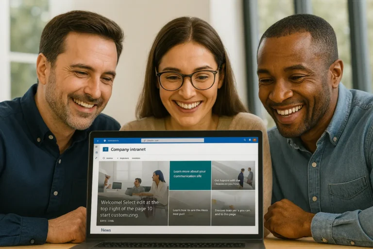 SharePoint Online : guide complet pour structurer un intranet engageant